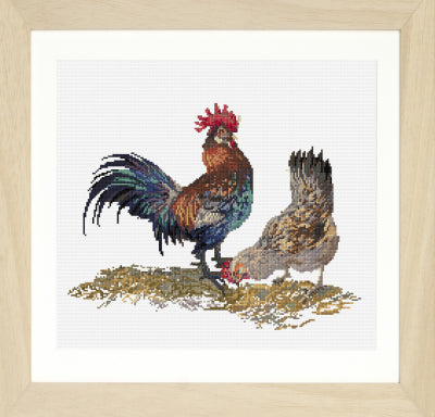 Rooster & Hen