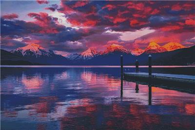 Lake McDonald Sunset (Large)