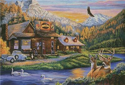 Mountain Oasis (Large)