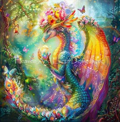 Rainbow Dragon/Mini - Jenoviya Art