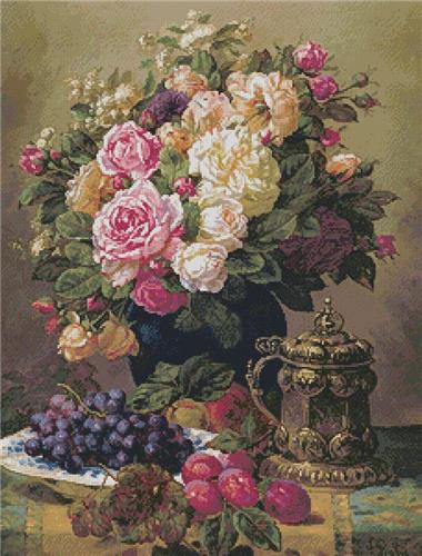 Still Life with a Vase of Flowers (Large)