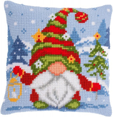 Christmas Gnome Cushion 