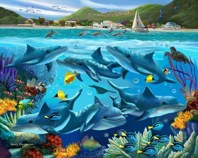 Dolphin Lagoon - Mary Thompson