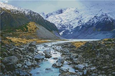 Hooker Lake New Zealand