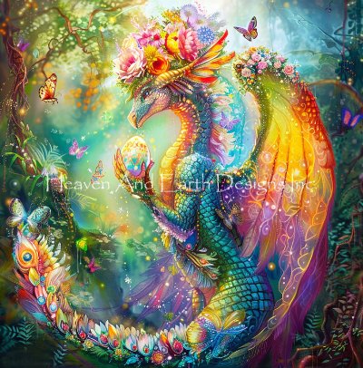 Rainbow Dragon Max Colors - Jenoviya Art