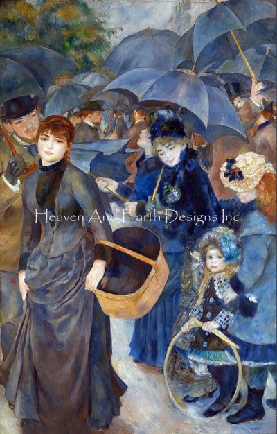 Umbrellas, The - Pierre Auguste Renoir