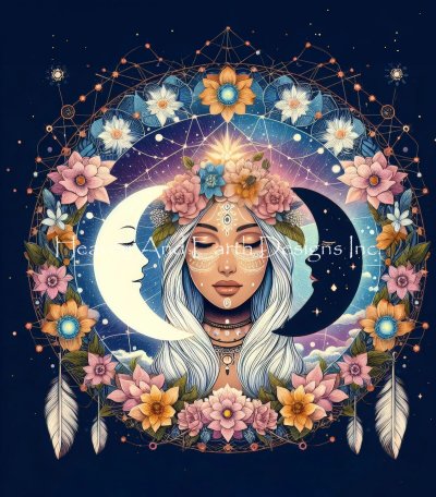 Cosmic Bloom of The Triple Moon - Whimsi Tea