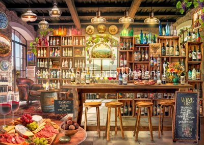 Wine Tasting Room Max Colors, The - Lars Stewart