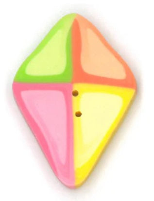 Pastel Kite Button