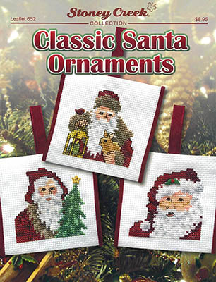 Classic Santa Ornaments (Stoney Creek)