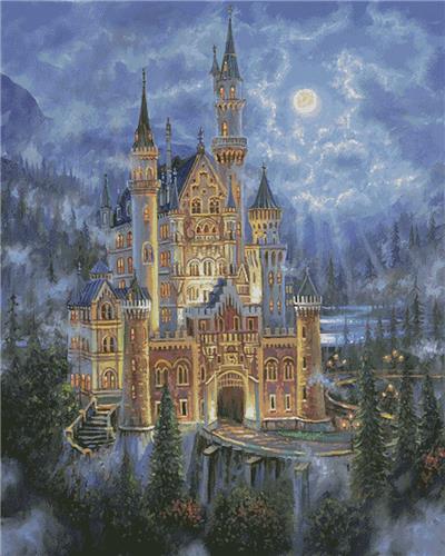 Moonlit Castle/Large (Artecy)