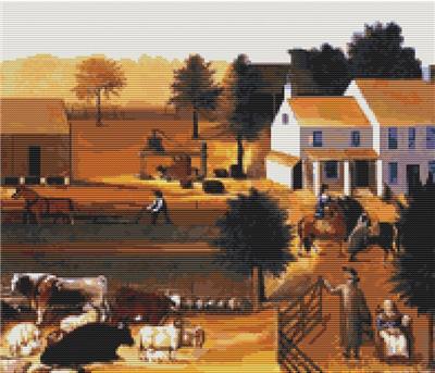 Residence of David Twining (Art of Stitch)