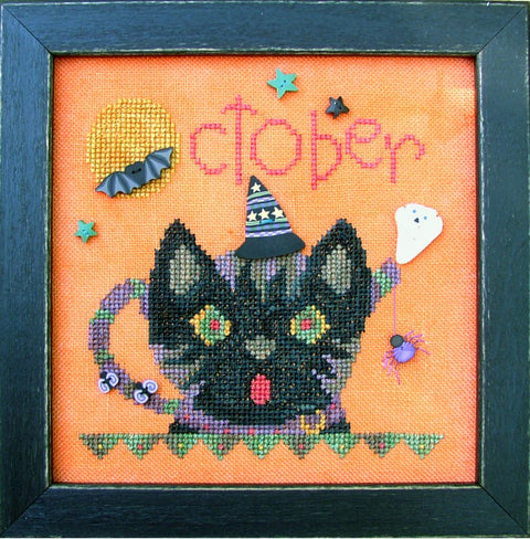 Buttons - Tea Pot October (JABC)