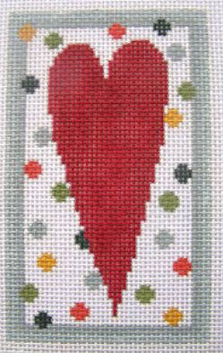 Polka Dot Heart