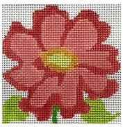 Simple Flower Coaster - Salmon Belle Flower