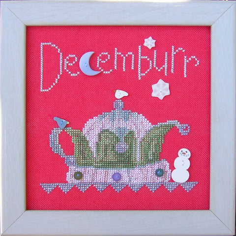 Buttons - Tea Pot December (JABC)