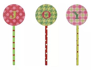 JOY w/Painted Sticks