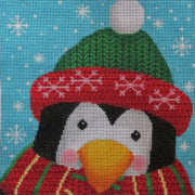Christmas Penguin Pillow