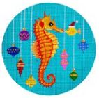Seahorse and Ornaments