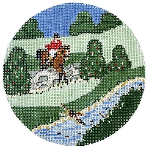 Sports Round/Fox Hunt Scene (Painted Pony Designs)