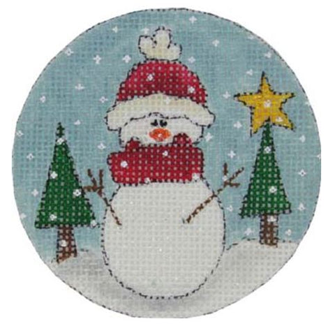 Snowman w/Trees