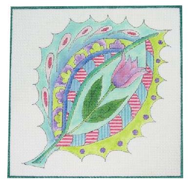 Floral Leaf B