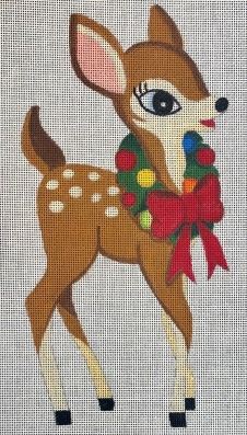 Reindeer w/Wreath 