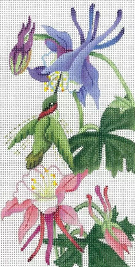 Columbine Eyeglass Case (Dedes Needleworks)