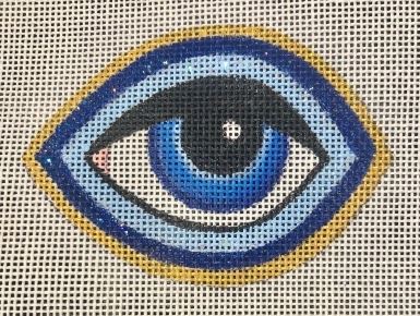 Blue Eye Brooch/Ornament