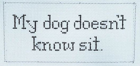 My Dog doesn't know Sit