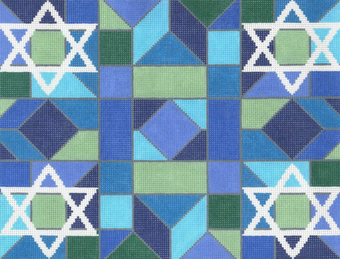 Corner Star Blue Tallis (Fleur de Paris)