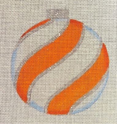 Orange Ornament