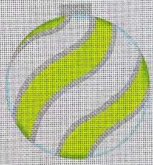 Lime Green Ornament