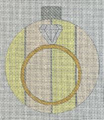 Wedding Ring Ornament   