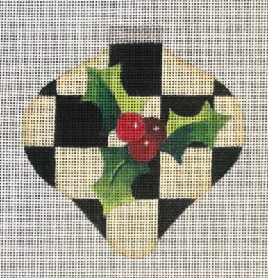 Checked Ornament 2