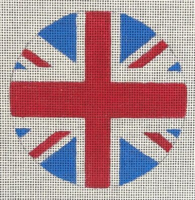 Union Jack Round Ornament