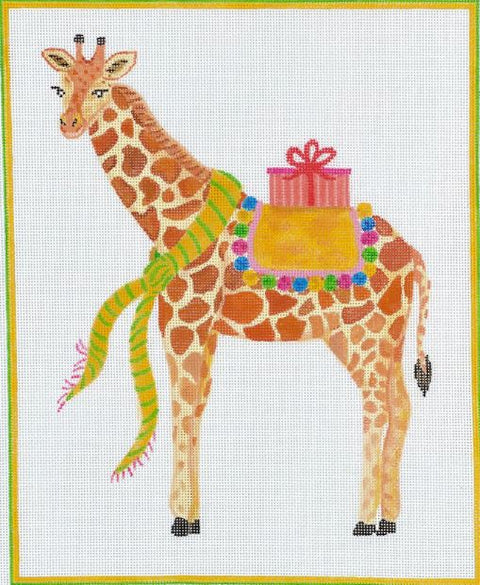 Party Animal - Giraffe w/Yellow Scarf