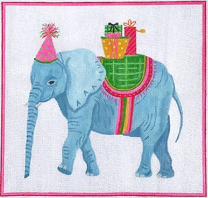Party Animal - Elephant w/Gifts and Party Hat