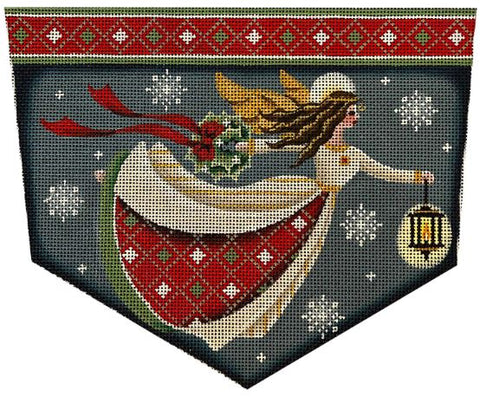 Christmas Angel Stocking Cuff 13M