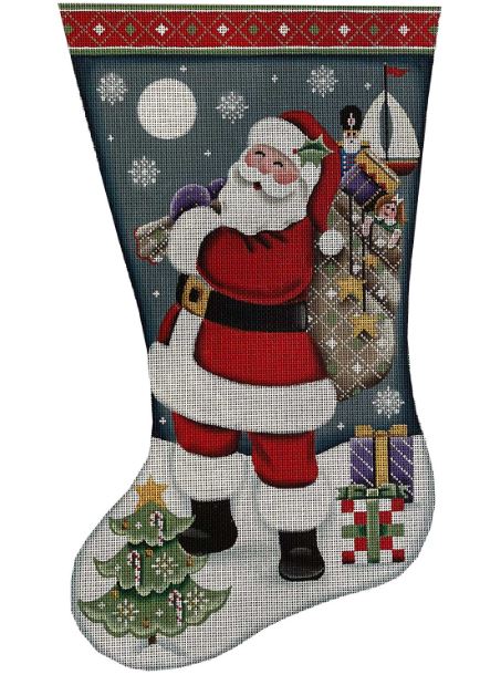 Santas Bag of Toys Stocking 18M