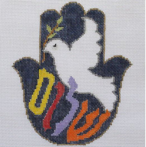 Hamsa - Shalom w/Doves