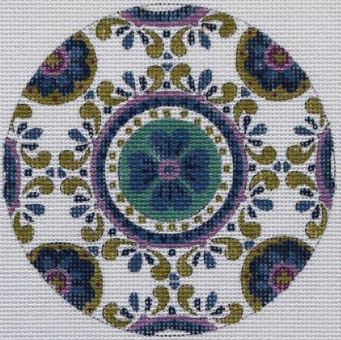 Medallion Floral Round