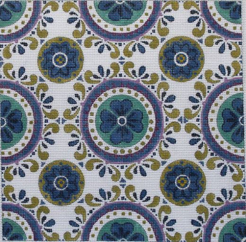 Medallion Floral Square