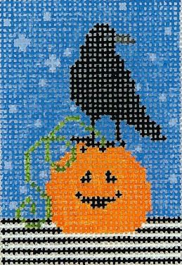 PDQ (Pretty Darn Quick) Kit - Crow on Jack-O-Lantern