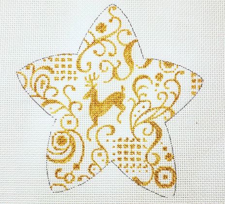 Gold Deer Star