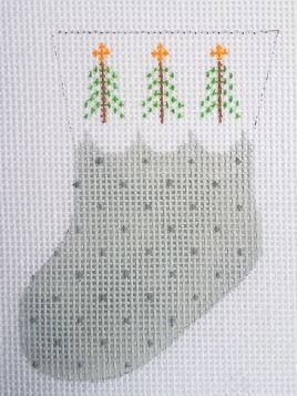 Grey Mini Stocking 