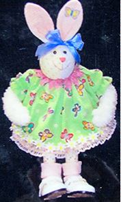 Girl Bunny Shelf Sitter
