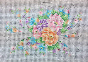 Peonies and Ribbons Bouquet