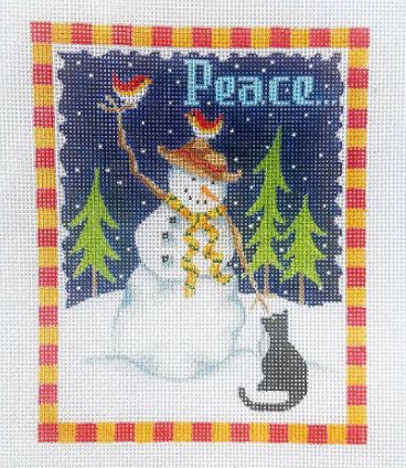 Peace Snowman