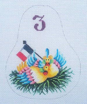 Twelve Days of Christmas Pears - Day 3